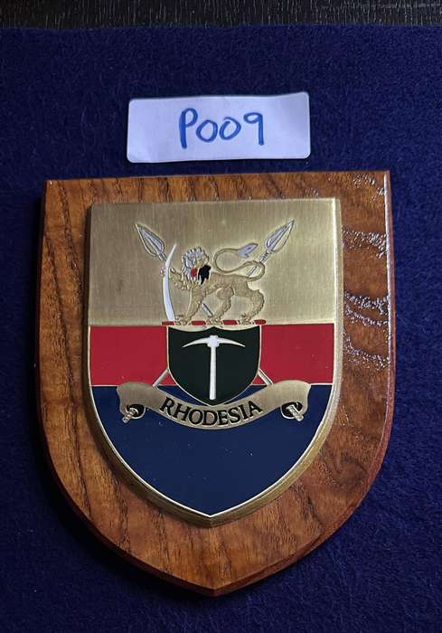 Rhodesian Plaque - RHODESIA