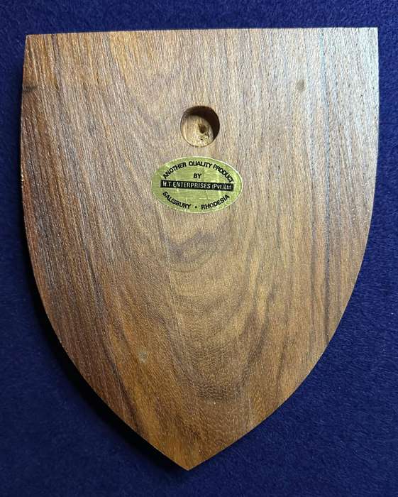 Rhodesian Plaque - PSYCHOLOGICAL OPS UNIT - POU - TIRI TOSE