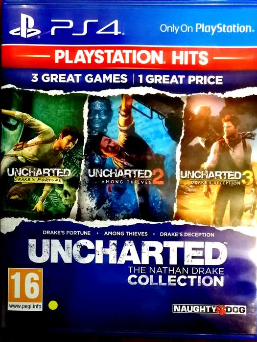 UNCHARTED COLLECTION PS4