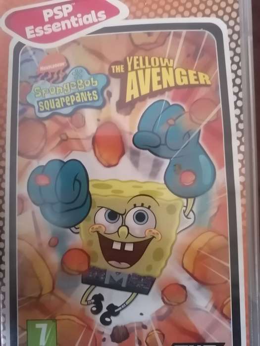 SPONGEBOB SQUREPANTS YELLOW AVENGER (PSP)