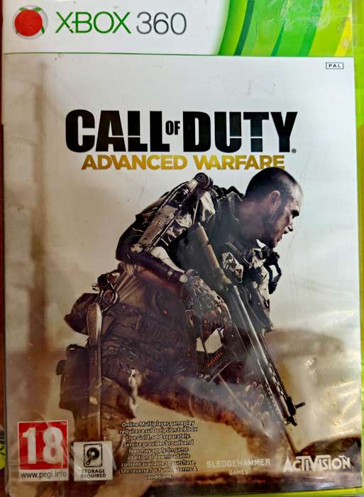CALL OF DUTY ADVANCED WARFARE Xbox 360