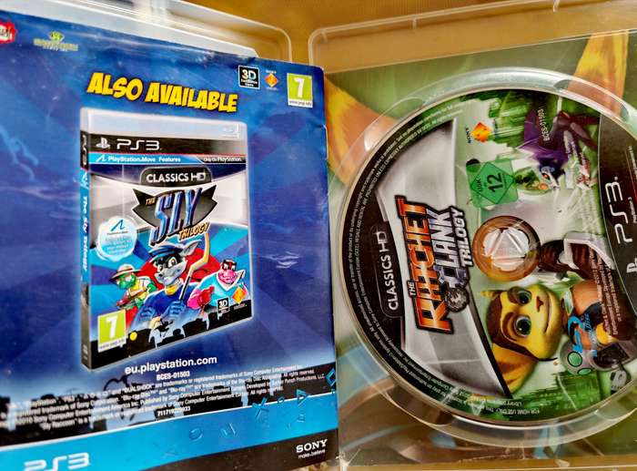 RATCHET AND CLANK TRILOGY PS3