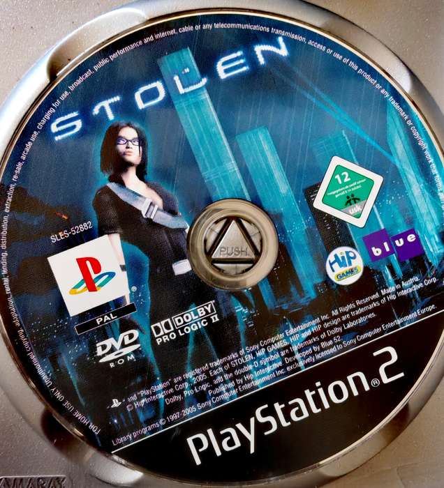 STOLEN  PS2 (DISK ONLY )