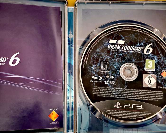 GRAND TURISMO 6 (STEEL BOOK ANNIVERSARY EDITION COMPLETE) PS3