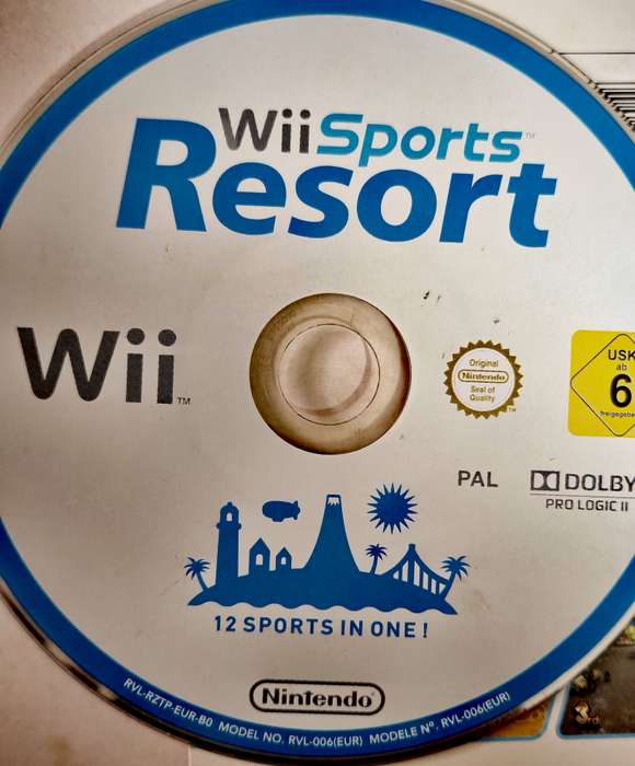 WII SPORTS RESORT (DISK ONLY)