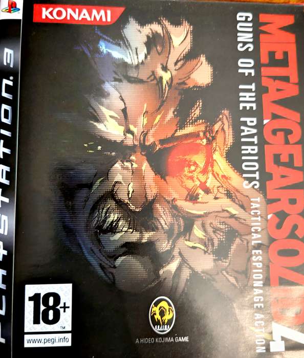 METAL GEAR SOLID GUNS OF THE PATRIOTS PS3