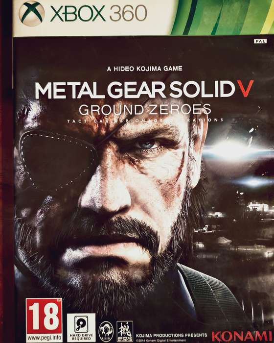 METAL GEAR SOLID V GROUND ZEROS(Xbox 360)