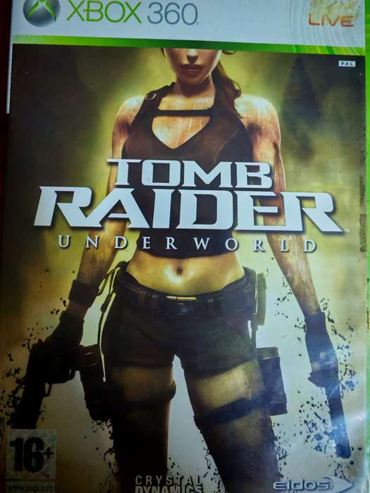 TOMB RAIDER UNDERWORLD XBOX 360