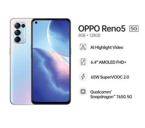 OPPO Reno 5 5G - Brand New Sealed In The Box