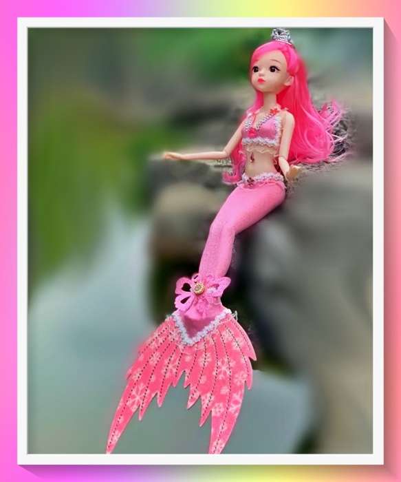 Charming Sweet Mermaid Princess Doll
