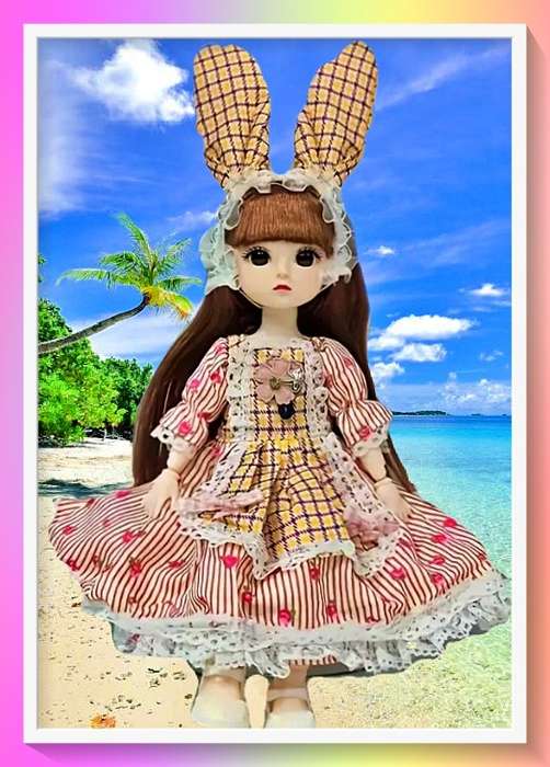 Lovely Anime style Fashion Doll with full outfit and jointed limbs - perfect gift