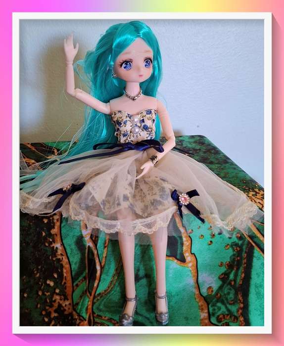 Gorgeous forest fairy outfit 30cm jointed doll and surprise gift