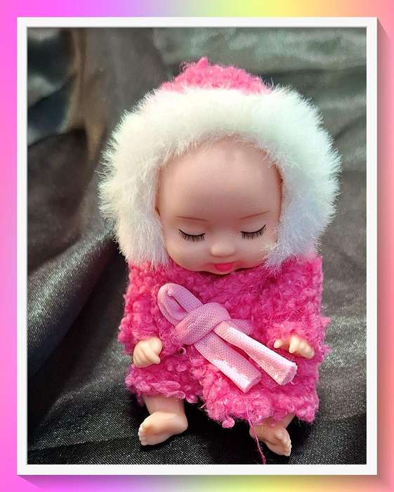 Super snuggles furry hood winter pocket baby