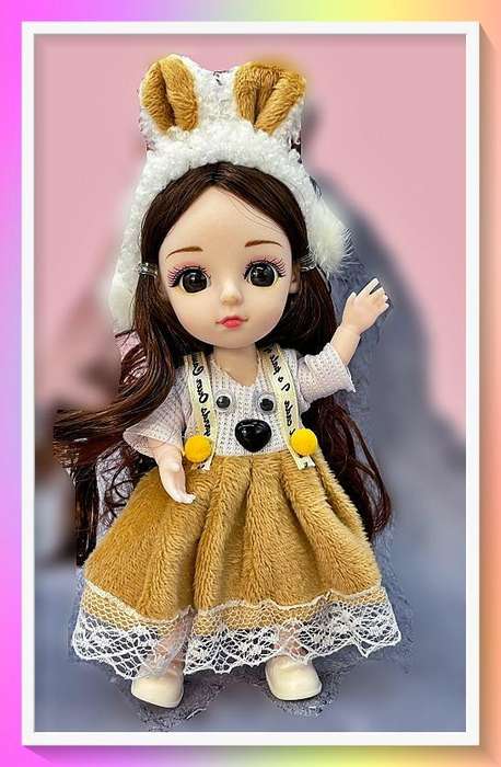 Sweet bear outfit doll and surprise gift