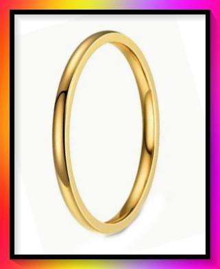 Lovely thin style wedding band or stack ring size 7