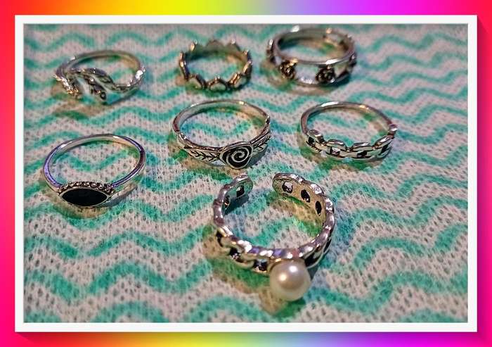 Stunning 7 piece knuckle rings for any occasion