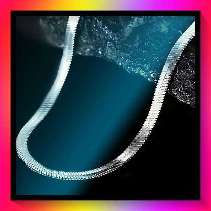 Fashionable Steel Snake Chain 60cm