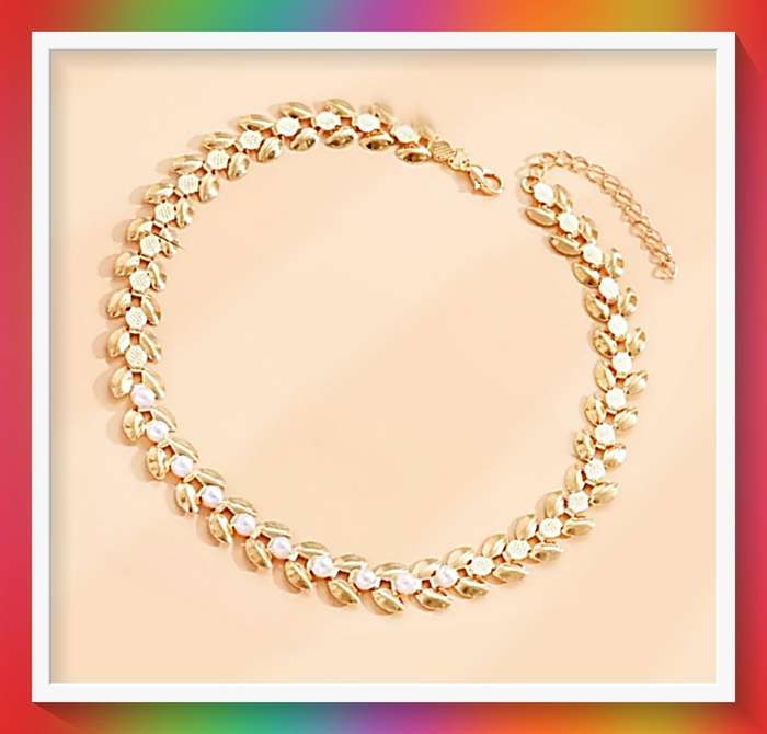 Exquisite Vintage look Wheat Spike Choker Necklace
