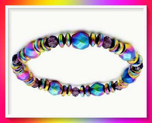 Cool Creative Hematite Magnetic Stone Bracelet
