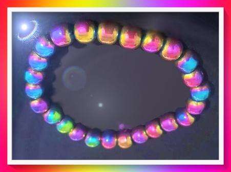 Pretty Bohemian Style Glass Beaded Stretch Bracelet, Colorful Handmade Jewellery