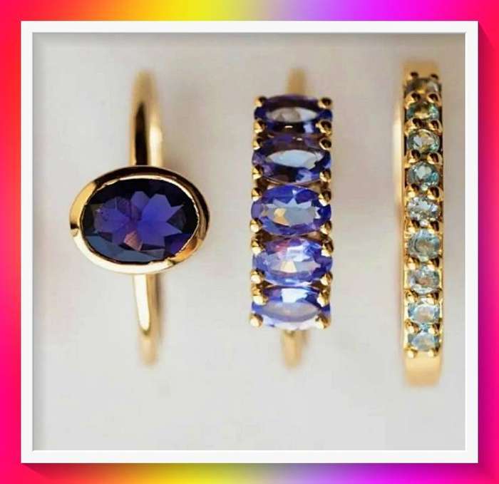 Awesome Vintage Women's Fashion Jewellery Ring Set