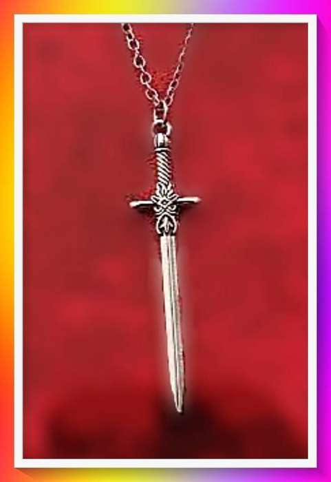 Unique Retro Sword Pendant Necklace