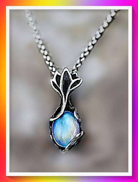 Stunning Moonstone Pendant Necklace