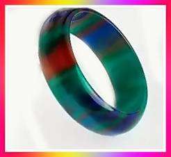 Exquisite Rainbow Coloured Faux Opal Vintage Style Ring S8