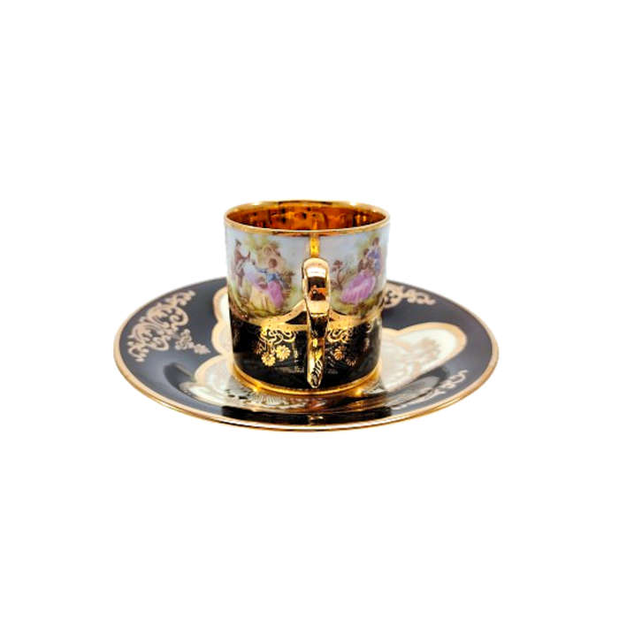 Tirschenreuth Love Story artwork Demitasse Cup and saucer