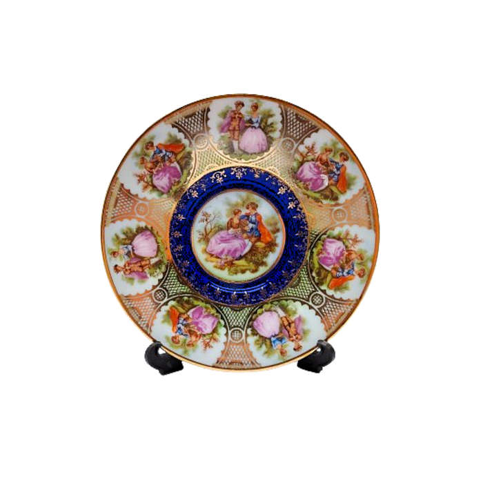 JK Decor Carlsbad Love Story artwork Demitasse Cup and saucer