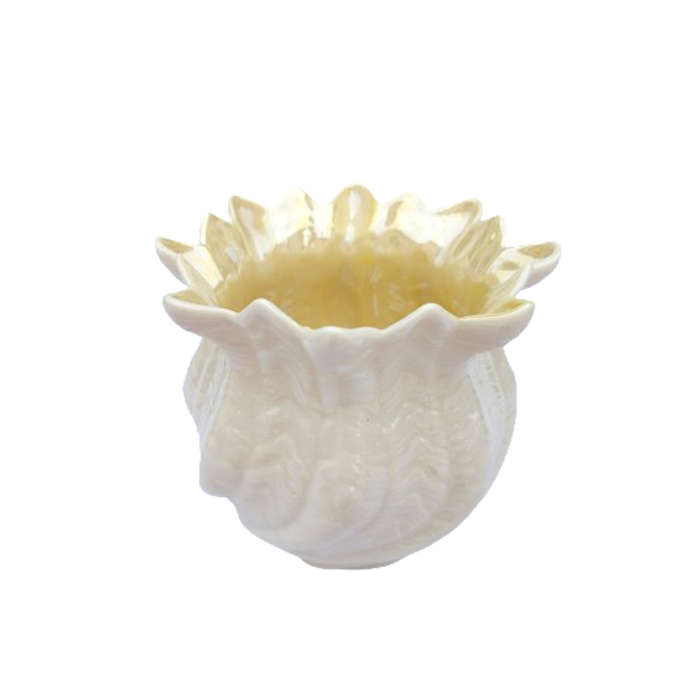 Belleek Irish Porcelain Neptune Sea Shell Pattern Vase