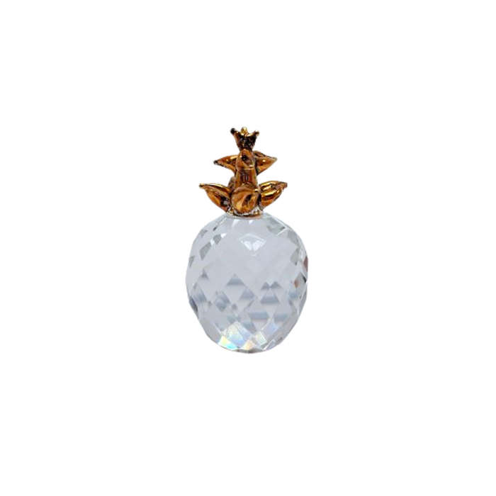 Byzantium Crystal Collection Stunning Cut Glass Crystal Pineapple