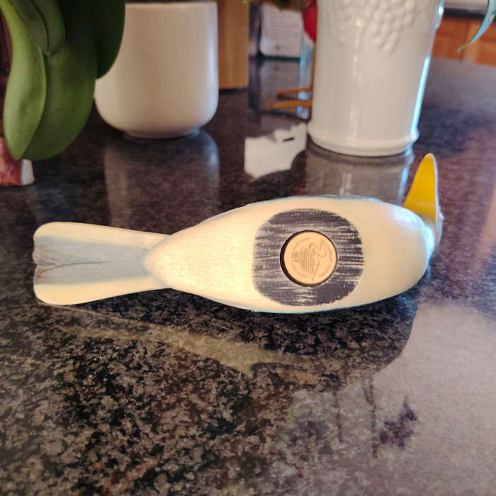 Feathers of Knysna Friends hand painted Yellow Billed Hornbill
