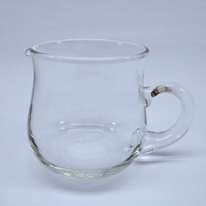 Quality vintage blown clear glass jug