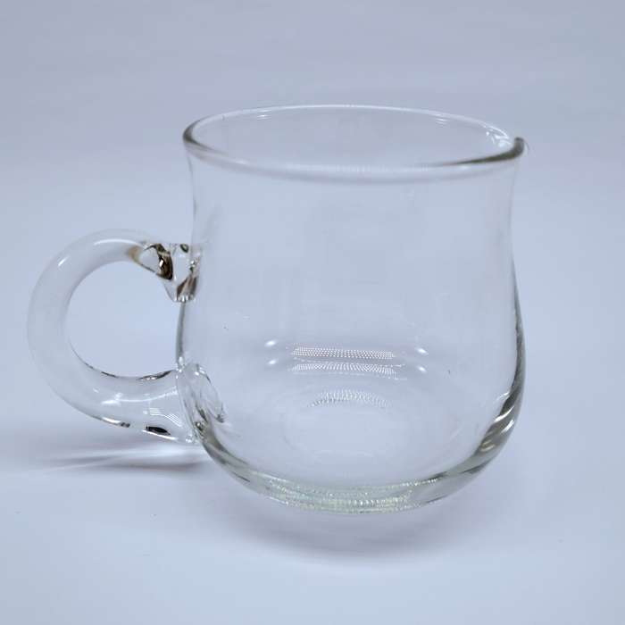 Quality vintage blown clear glass jug