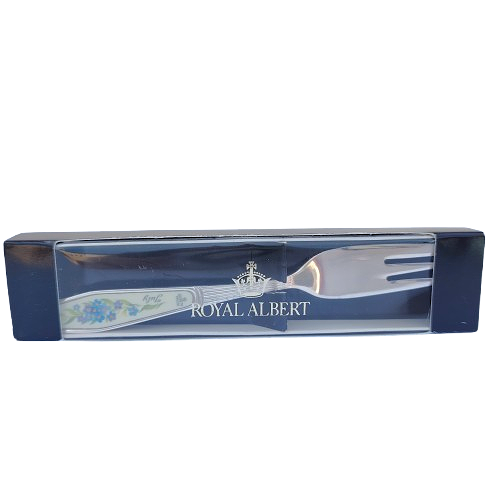Royal Albert Flower of the Month July Silver Plated Cake Fork