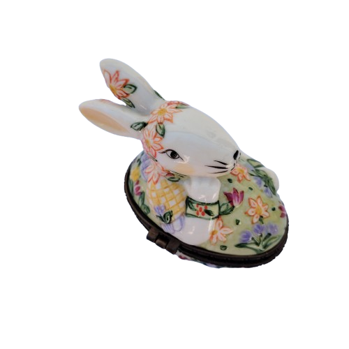 Villeroy & Bosh Porcelain Trinket Box Rabbit Bunny