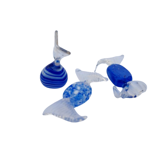 Vintage Murano Blown Glass Wrapped Art Glass Candy Sweets