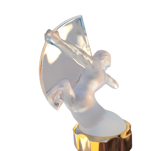 Limited edition Falcon Collection Lalique gents Eau de Parfum bottle