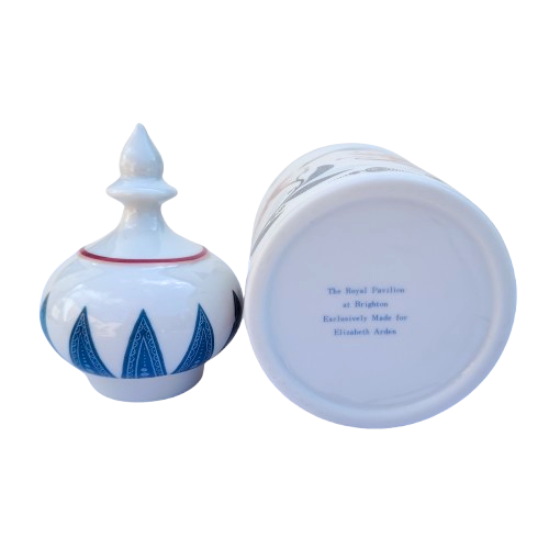 Elizabeth Arden Royal Pavillion at Brighton Porcelain Lidded Pot