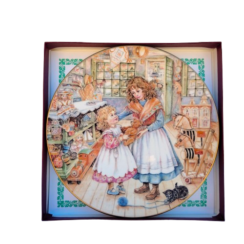 Royal Worcester Plate A Gift Of Love Christmas NSPCC