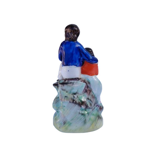 Mid 19th Century Staffordshire Figure of Lady and Gentleman