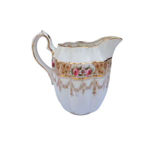 Antique Fine Bone China Milk Jug England