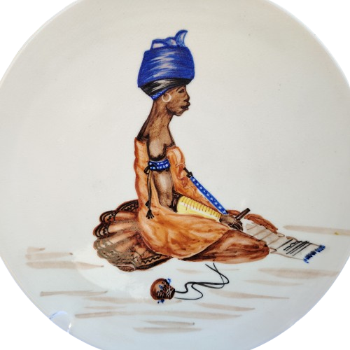 Drostdy Ware South African pottery plate