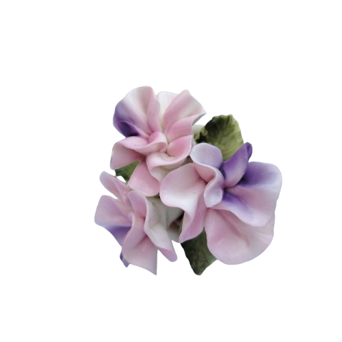 Crown Staffordshire Bone China Floral Pot of Flowers