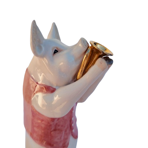 Beswick Pig Prom Matthew the Trumpet Player Figurine Model PP2
