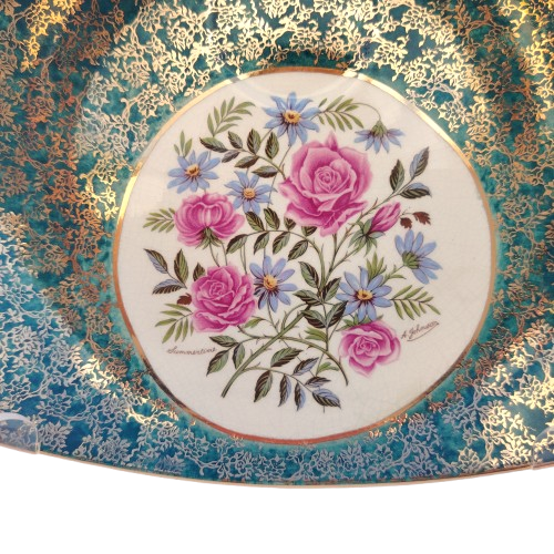 Sandland Ware Summertime Green and Gold Duo