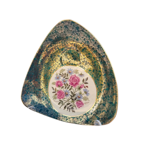 Sandland Ware Summertime Green and Gold Duo