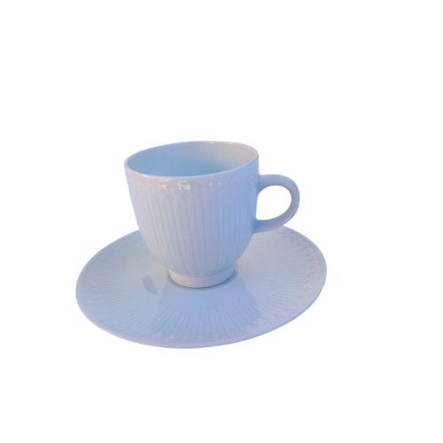 Hutschenreuther Selb LHS Bavaria White demitasse coffee cups and saucers