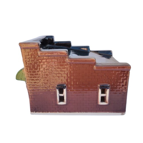 Large Ceramic House For Light Hobbies Shop 1992 #3K 879